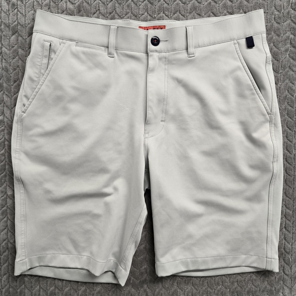 Halsey Sport Breakwater‎ Shorts Mens 33 Gray 9" Inseam Performance Golf